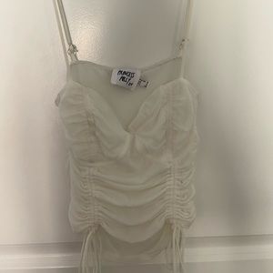 White Princess Polly top